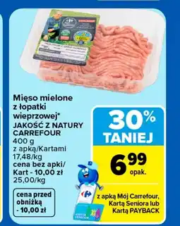 Carrefour Market Mięso mielone Carrefour oferta
