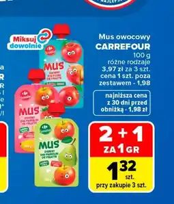 Carrefour Market Mus owocowy Carrefour oferta