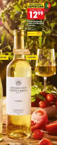 Biedronka Wino półwytrawne Vinho verde oferta