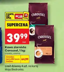 Biedronka Kawa ziarnista Carousel oferta