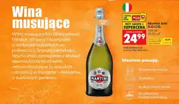 Biedronka Wino musujące Martini oferta