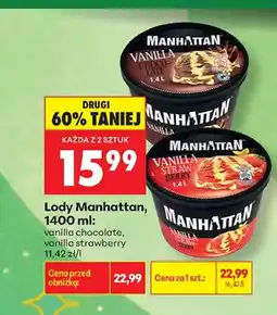 Biedronka Lody Manhattan oferta