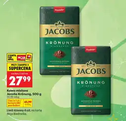 Biedronka Kawa mielona Jacobs oferta