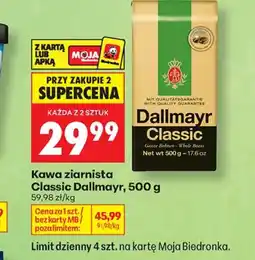 Biedronka Kawa Dallmayr oferta