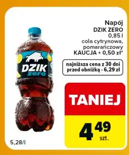 Carrefour Express Napój Dzik oferta
