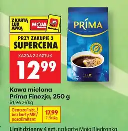 Biedronka Kawa mielona Prima oferta