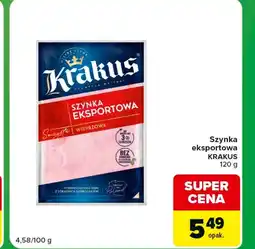 Carrefour Express Szynka Krakus oferta