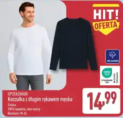 ALDI UP2FASHION Koszulka z długim rękawem męska oferta