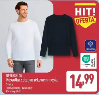 UP2FASHION Koszulka z długim rękawem męska