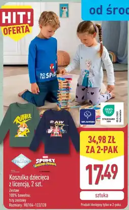 ALDI Koszulka dziecięca z licencją oferta