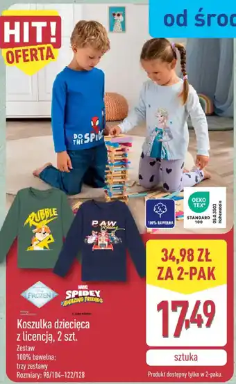 Koszulka dziecięca z licencją