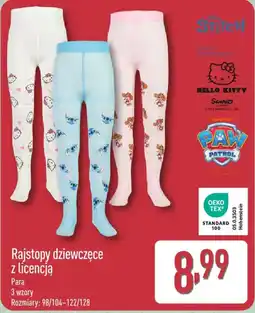 ALDI Rajstopy dziewczęce z licencją oferta