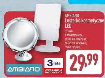 AMBiano Lusterko kosmetyczne LED