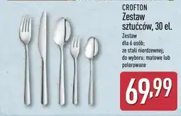 ALDI CROFTON Zestaw sztućców oferta