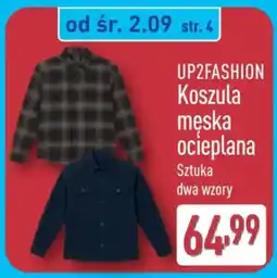 ALDI UP2FASHION Koszula męska ocieplana oferta