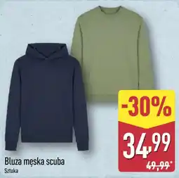 ALDI Bluza męska scuba Sztuka oferta