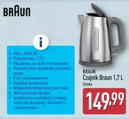 ALDI Czajnik Braun oferta