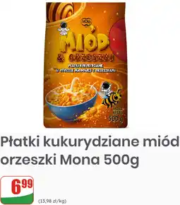 Dino Płatki kukurydziane miód orzeszki Mona oferta