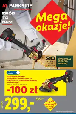 Lidl Szlifierka kątowa Parkside oferta