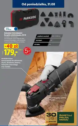 Lidl Narzędzie wielofunkcyjne Parkside oferta