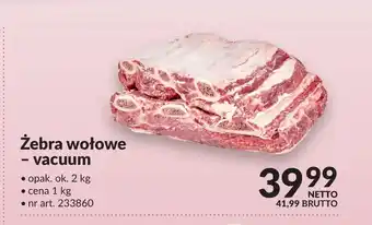 Makro Żebra wołowe vacuum oferta