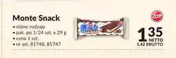 Makro Przekąska mleczna Monte Snack Zott oferta