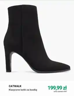 Deichmann Klasyczne botki za kostkę Catwalk oferta