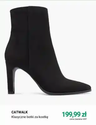 Klasyczne botki za kostkę Catwalk