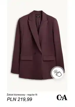 C&A Żakiet biznesowy C & A regular fit oferta