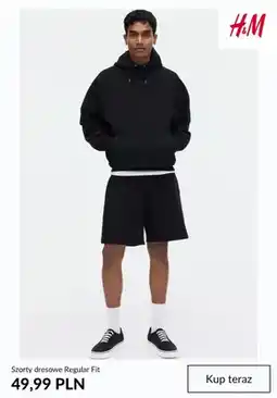 H&M Szorty dresowe Regular Fit H & M oferta
