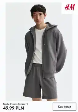 H&M Szorty dresowe Regular Fit H & M oferta