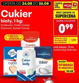 Biedronka Cukier biały Polski oferta