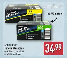 ALDI Baterie alkaliczne Aaa Activ Energy 50-pak oferta
