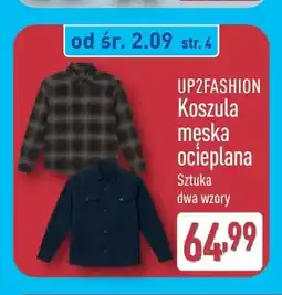 ALDI Koszula męska ocieplana UP2FASHION oferta