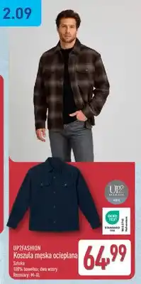 ALDI Koszula męska ocieplana UP2FASHION oferta