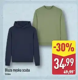 ALDI Bluza męska scuba oferta