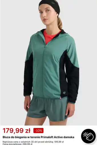 Bluza do biegania w terenie Primaloft Active damska