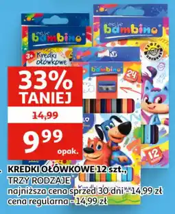 Auchan Kredki ołówkowe oferta