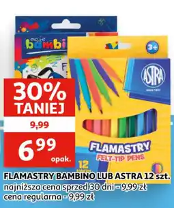 Auchan Flamastry Bambino lub Astra oferta