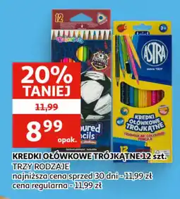 Auchan Kredki Ołówkowe Trójkątne oferta