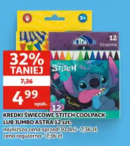 Auchan Kredki Świecowe Stitch Coolpack oferta