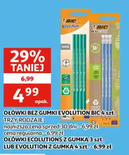 Auchan Ołówek bez gumki Evolution BIC oferta