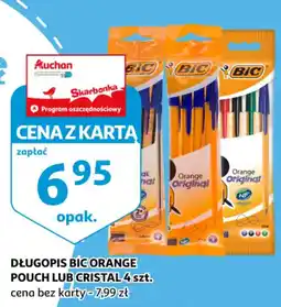 Auchan Długopis BIC Orange oferta
