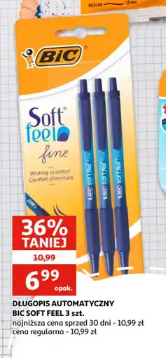 Auchan Długopis automatyczny BIC Soft Feel oferta