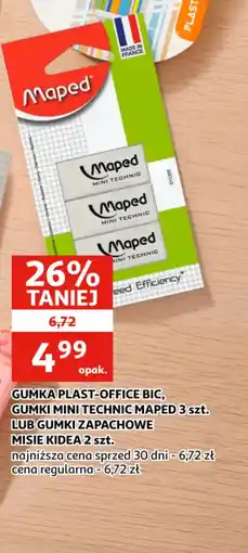 Auchan Gumki Mini Technic Maped oferta