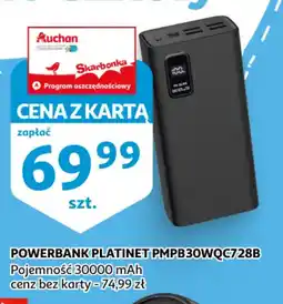Auchan Powerbank Platinet oferta