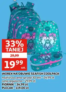 Auchan Worek na obuwie Seafish Coolpack oferta