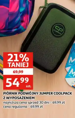 Auchan Piórnik Podwójny Jumper Coolpack z Wyposazeniem oferta