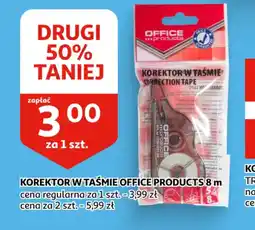 Auchan Korektor w taśmie Office Products oferta