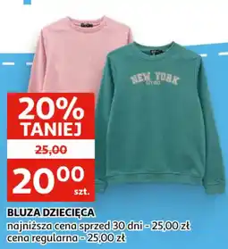 Auchan Bluza Dziecięca oferta